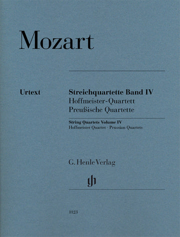 MOZART W.A. - STRING QUARTETS VOL.4
