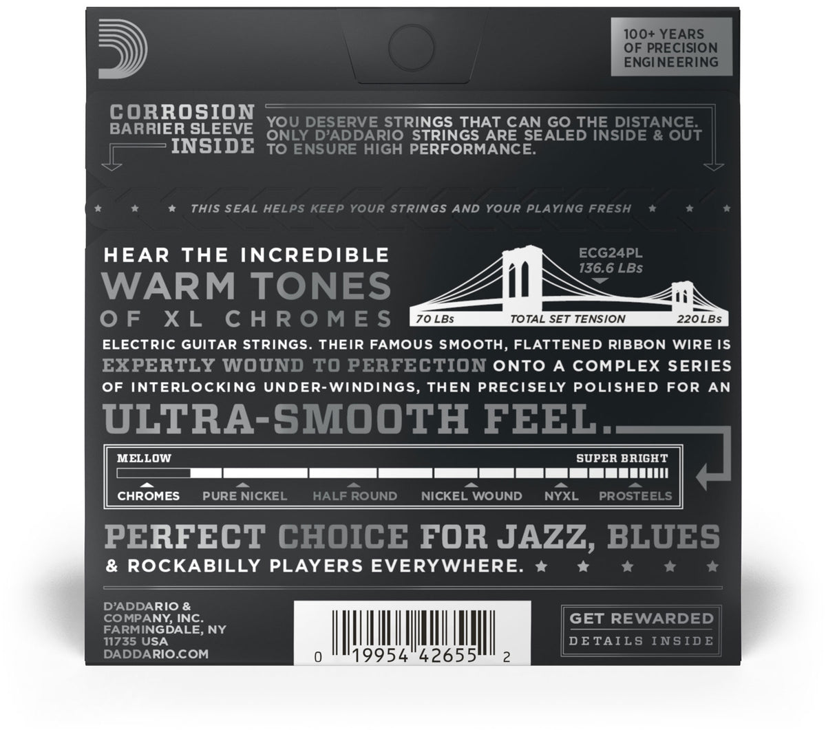 11-50 Jazz Light blanke Terz XL Chromes