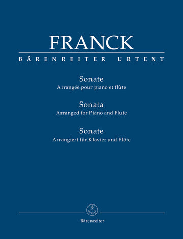 Franck C. - Sonate - Flute & Piano