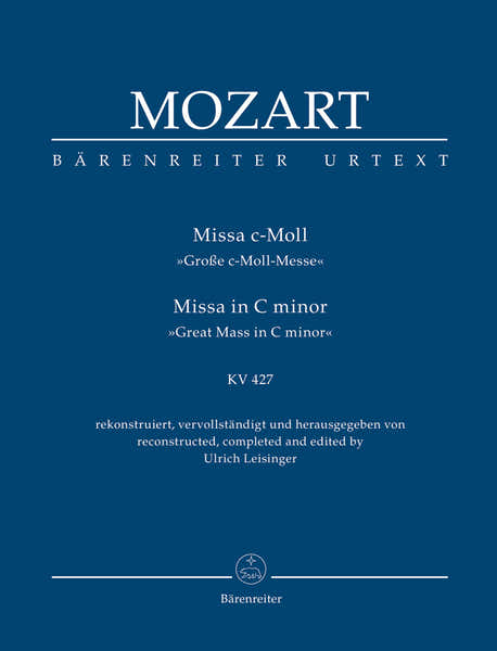 Mozart W.a. - Missa In C Minor KV 427 - Score