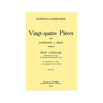 Langlais - 24 Pièces - Cahier 2 (13 À 24) - Orgel Oder Harmonium