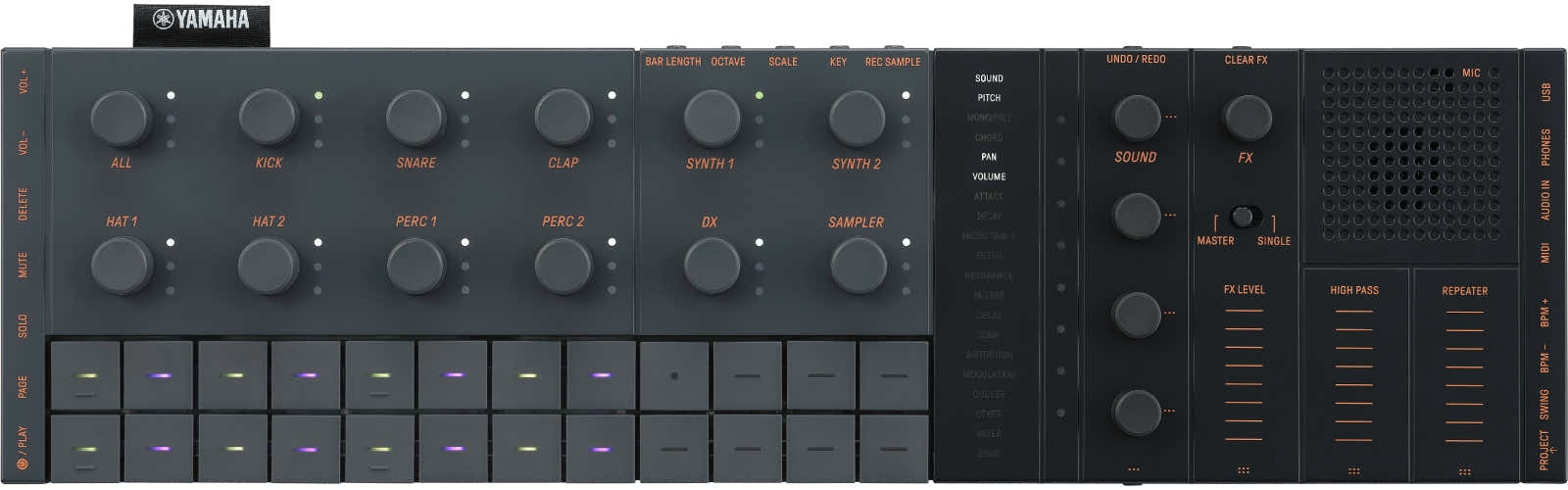 Seqtrak Schwarz