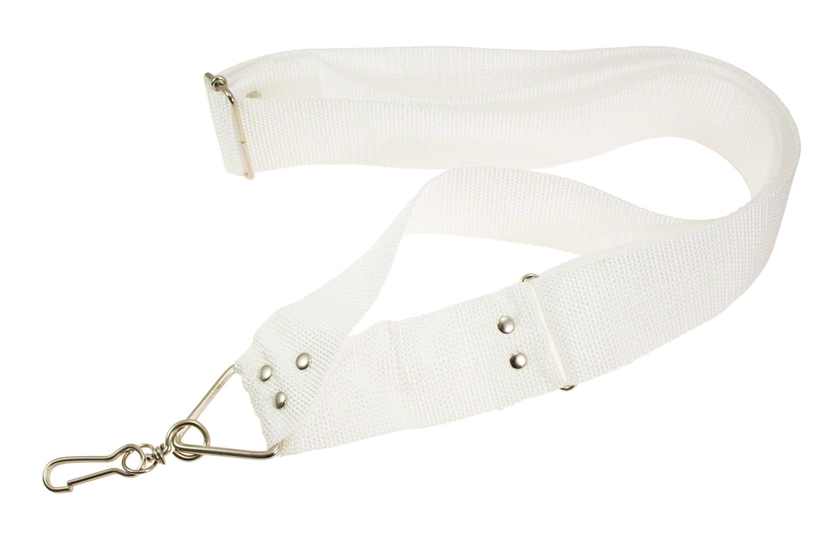 STRNY1-WH - SHOULDER STRAP 1 HOOK - WHITE