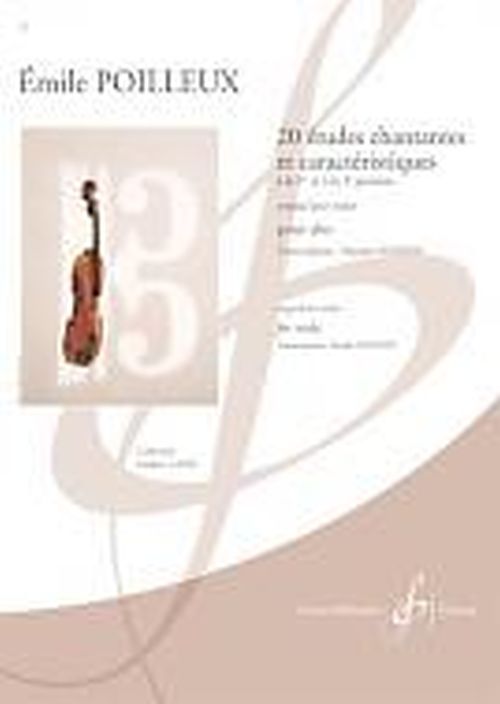 Billaudot Poilleux Emile - 20 Etudes Chantantes et Caracteristiques - Alto