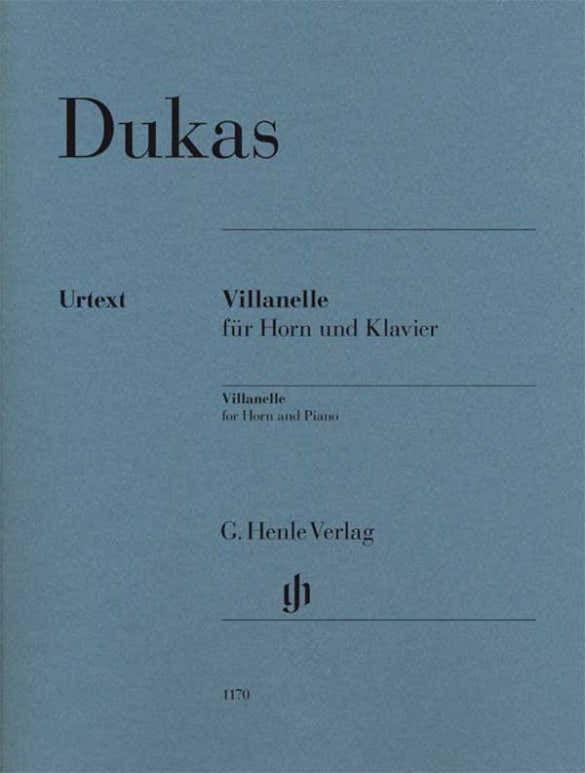 DUKAS PAUL - VILLANELLE - COR & PIANO