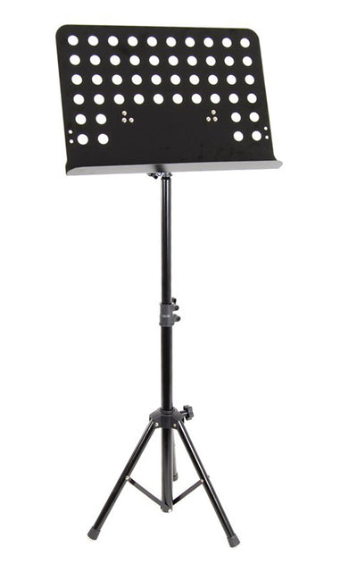 MU30 Notenständer Schwarz Orchester Ablage