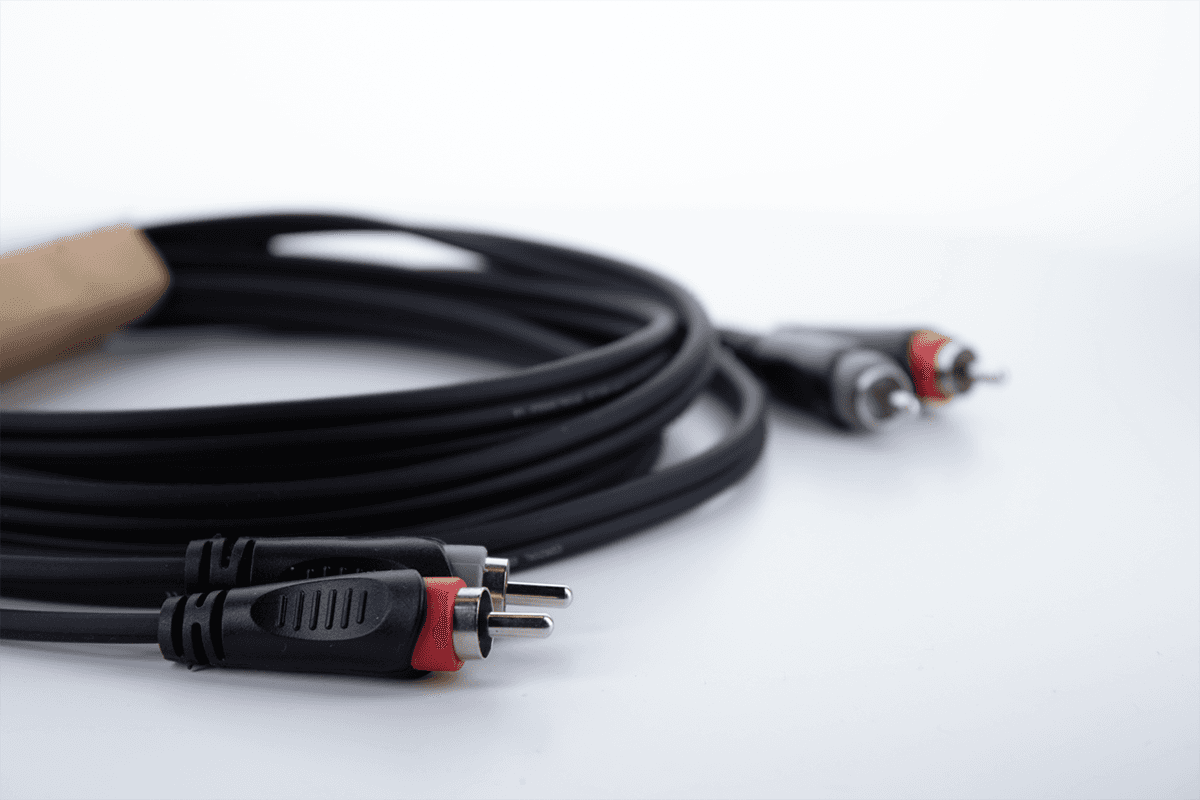 Doppeltes Audiokabel RCA / RCA 6 M