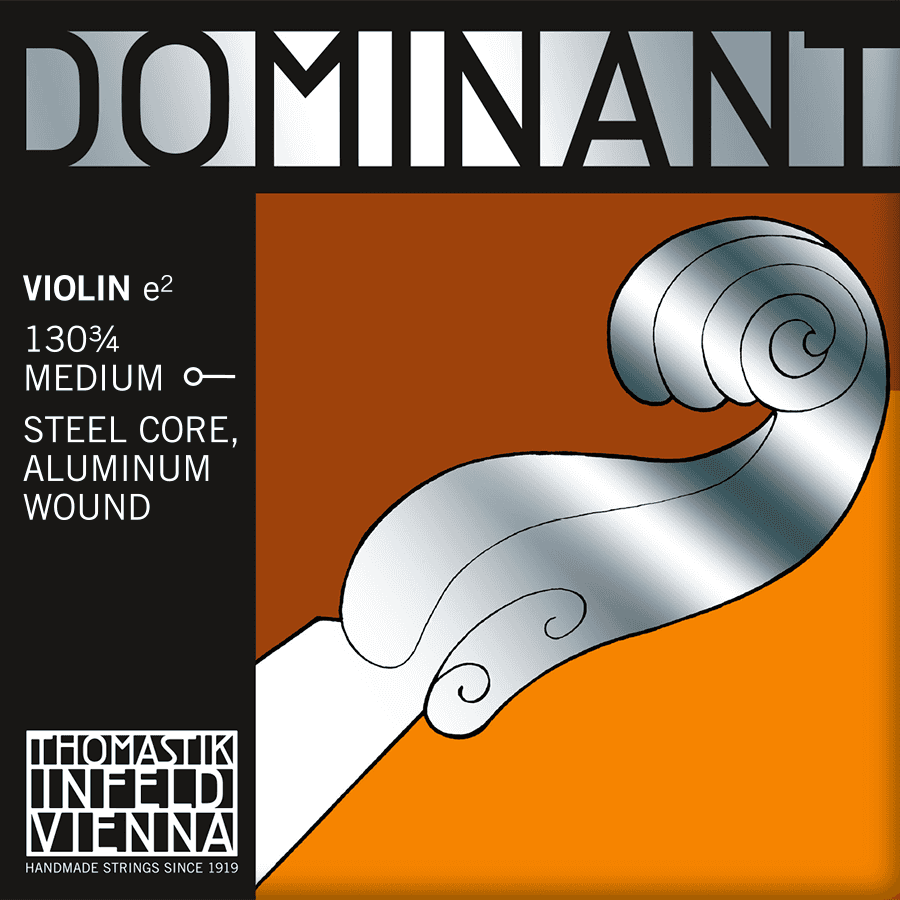 Thomastik 3/4 DOMINANT VIOLIN STRING E 130 MEDIUM TENSION