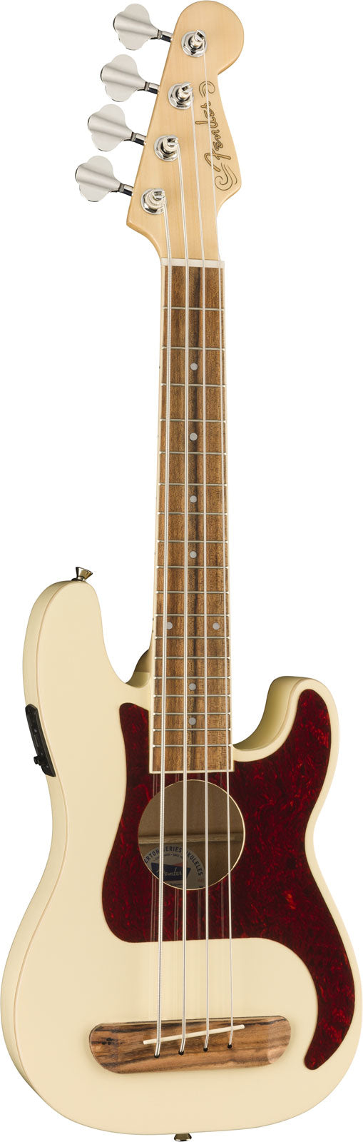 Precision Bass Fullerton Uke WN Olympisches Weiß