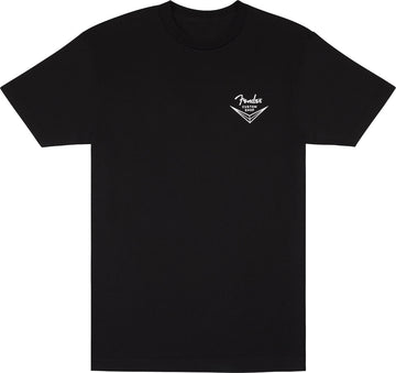 "L" T-Shirt Logo Fender Custom Shop Black