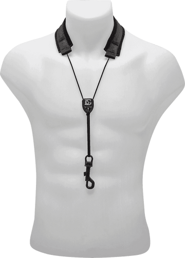 S85SH - KINDER CURVED SOPRAN SAXOPHON TRAGEGURT NYLON XS SIZE (SNAP HOOK)
