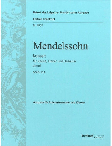 Mendelssohn Bartholdy - Concerto In D Minor MWV O 4 MWV O 4