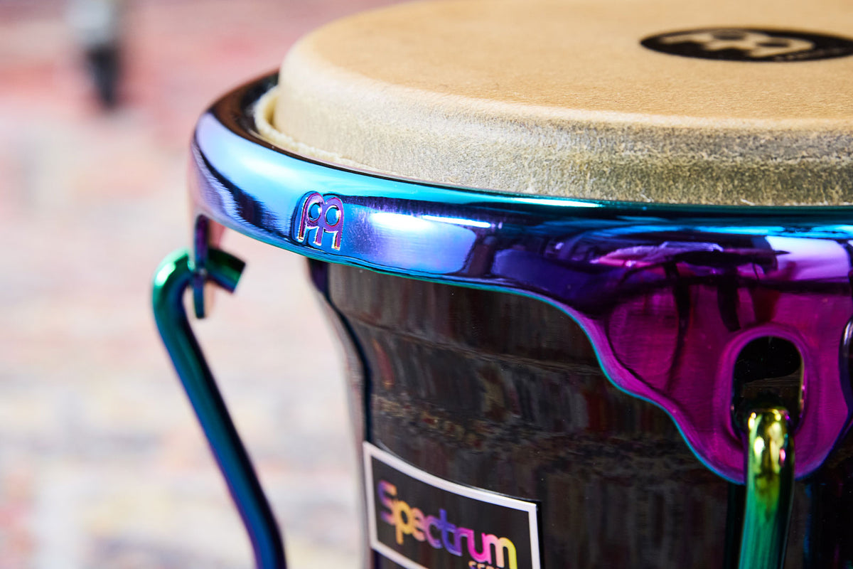 S400PBK - Marathon Serie Spectrum Bongo 7" Macho & 8 1/2" Hembra - Phantom Black