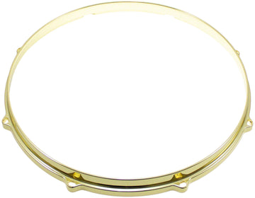 HDC3-18-8BR - Spannreifen 18" 8 Spannschrauben Gold 3 mm Druckguss