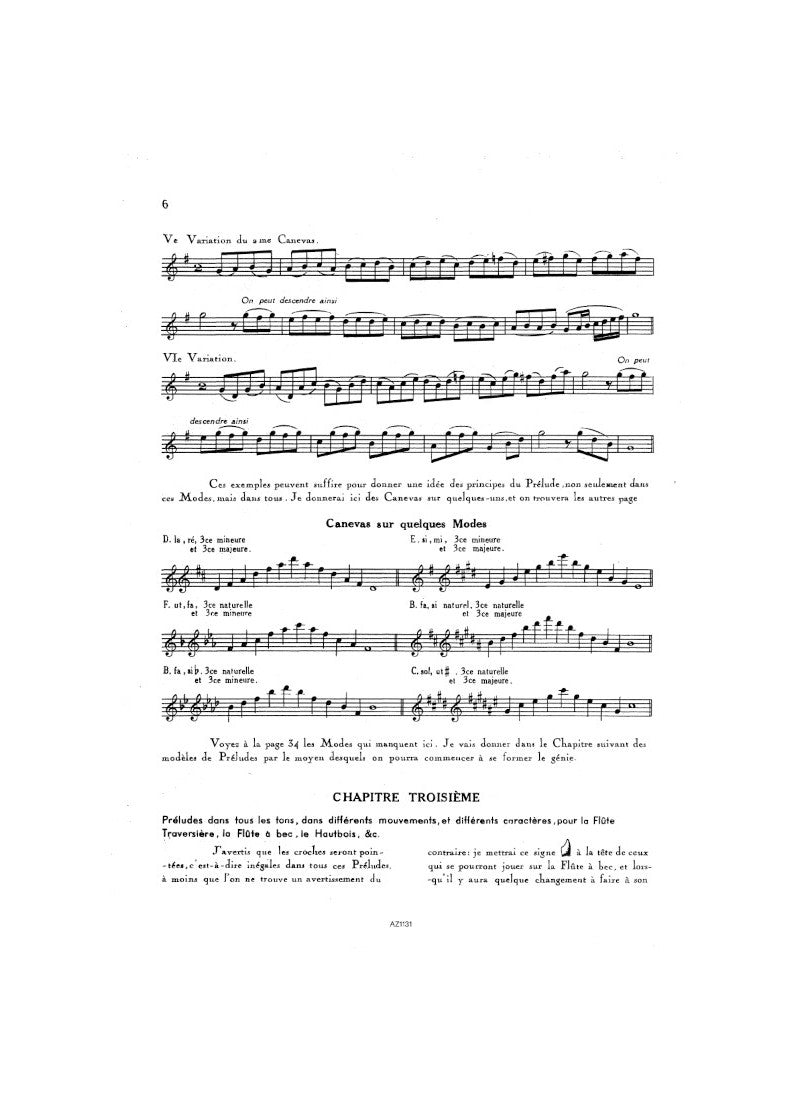 Hotteterre - L'art De Preluder Sur La Flute Traversiere