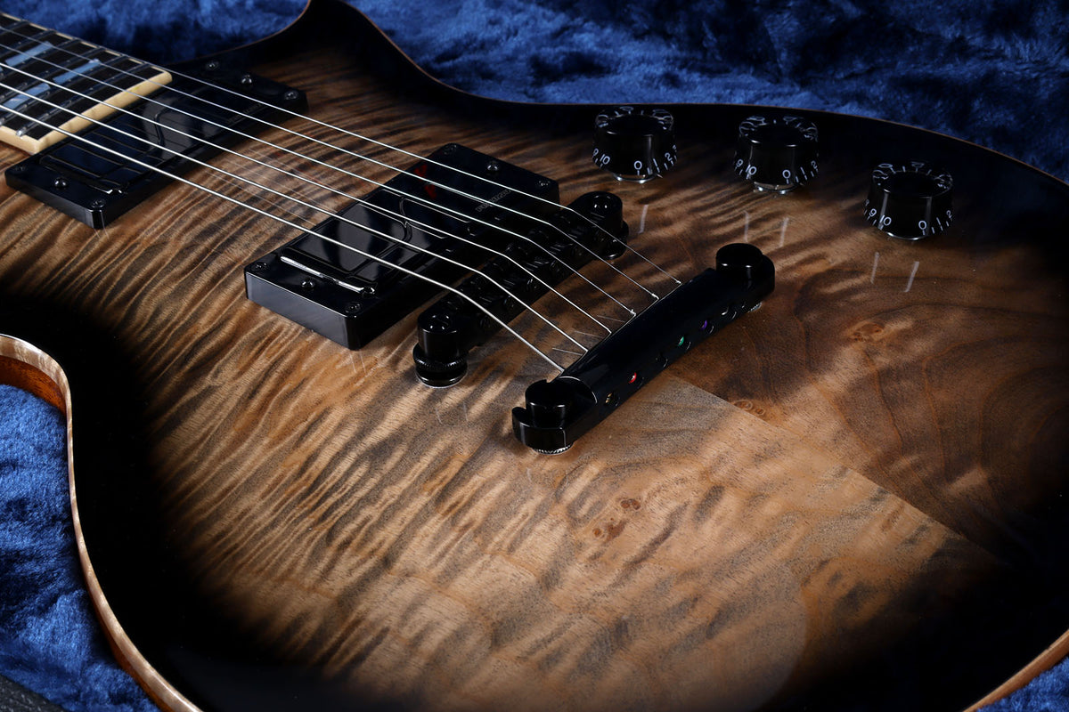 USA Eclipse Riegelahorn Fishman Transparent Black Sunburst