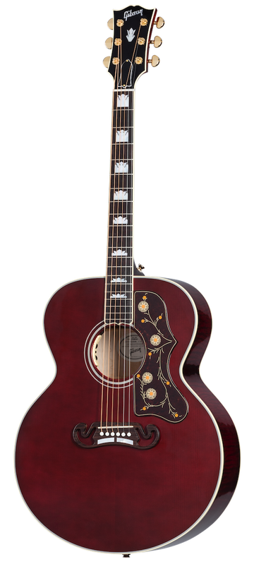 SJ-200 Standard Ahorn Weinrot Modern