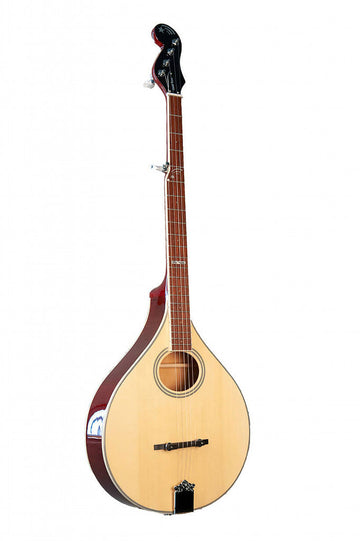 Banjola Electric-Acoustic 5-String Banjo Neck With A-Style Mandolin Body And Padded Bag