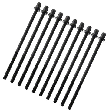 TRC-110W-BK - 110MM SCHWARZE SPANNSCHRAUBEN MIT WASHER - GEWINDE 7/32" (X10)