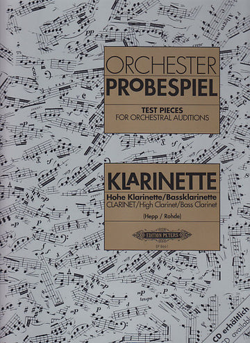 Orchesterprobespiel - Klarinette