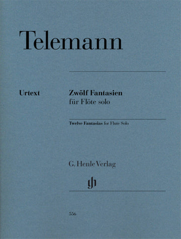 Telemann G.P. - Douze Fantaisies Pour Flute Solo TWV 40:2-13