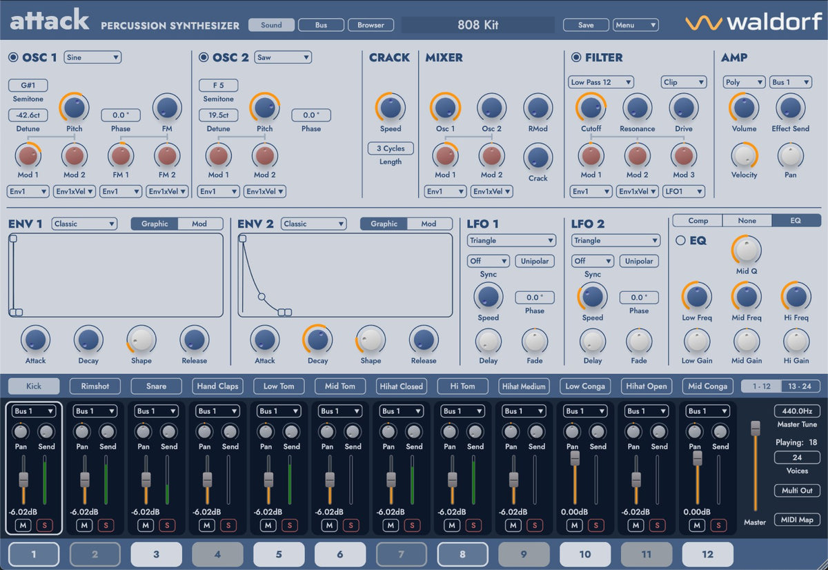 Waldorf Attack 3 Upgrade WE2 LE