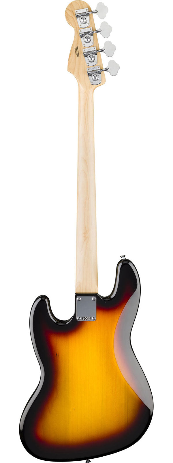 Standard Jazz Bass LRL weißes Schlagbrett 3-Color Sunburst