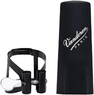 LIGATURE M/O ALTO BLACK UND KAPSEL PLASTIK - LC53BP