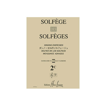 Lavignac Albert - Solfege Des Solfeges Vol.2c Sans Accompagnement