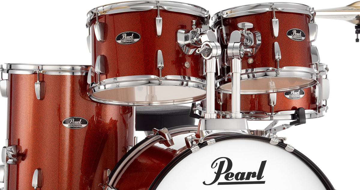 Roadshow+ Rock 22 + B-50 + Paket Sabian Solar Burnt Orange Sparkle