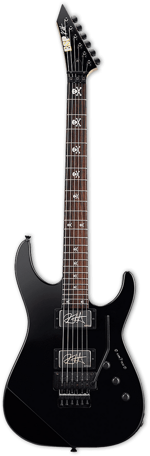 Signature Kirk Hammett KH-2 Neck Thru Schwarz