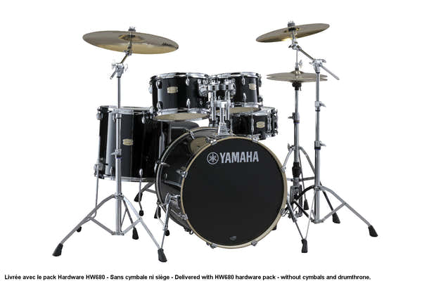 STAGE CUSTOM BIRCH - STANDARD - RAVEN BLACK + PACK HARDWARE HW680W