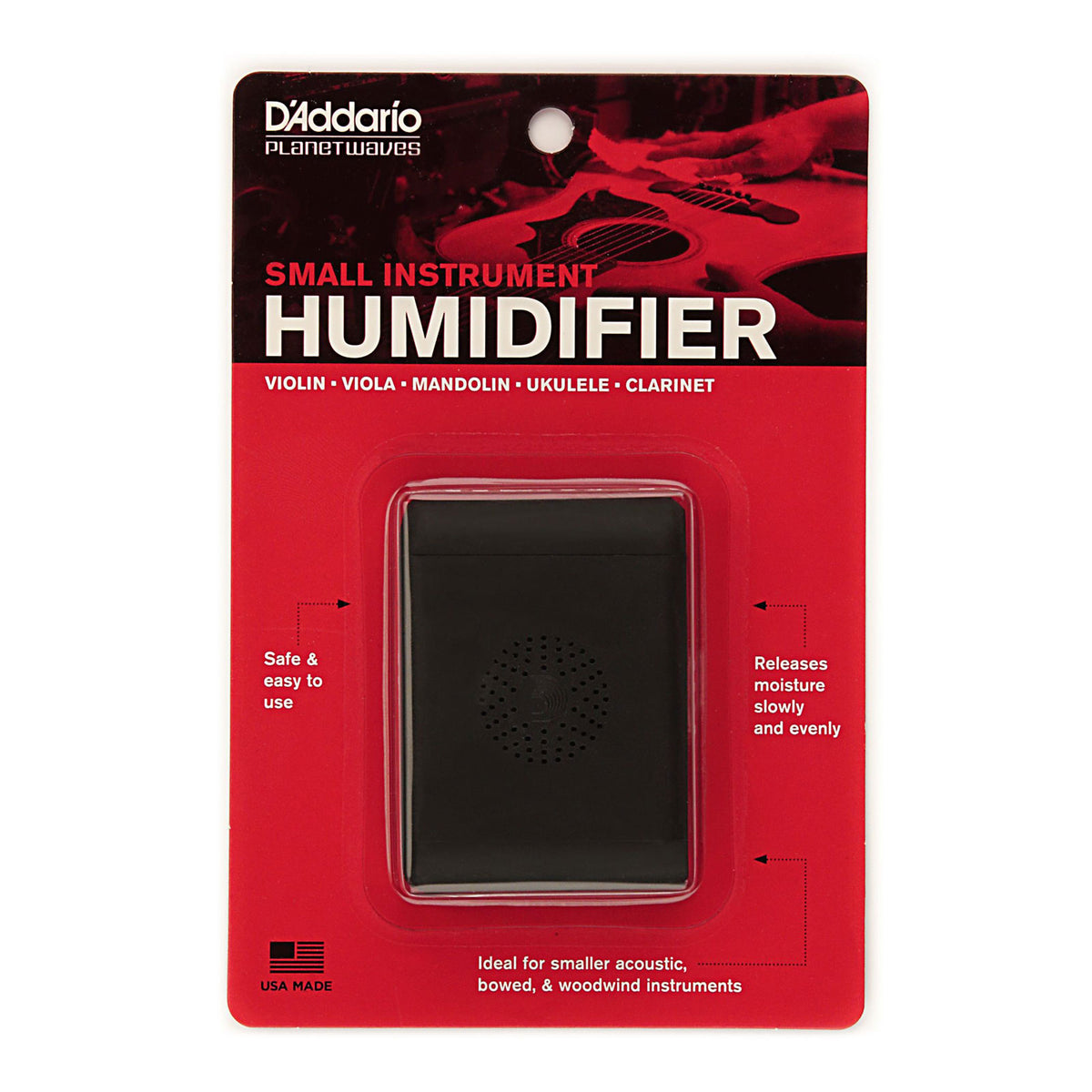 HUMIDIFIER FOR SMALL INSTRUMENT D'ADDARIO