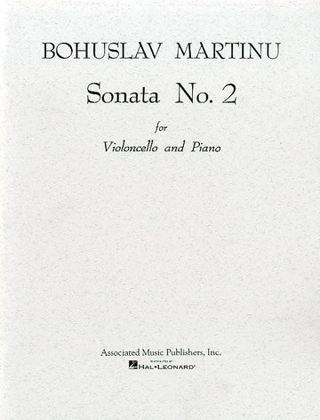 Martinu Bohuslav - Sonate N°2 - Violoncello und Klavier
