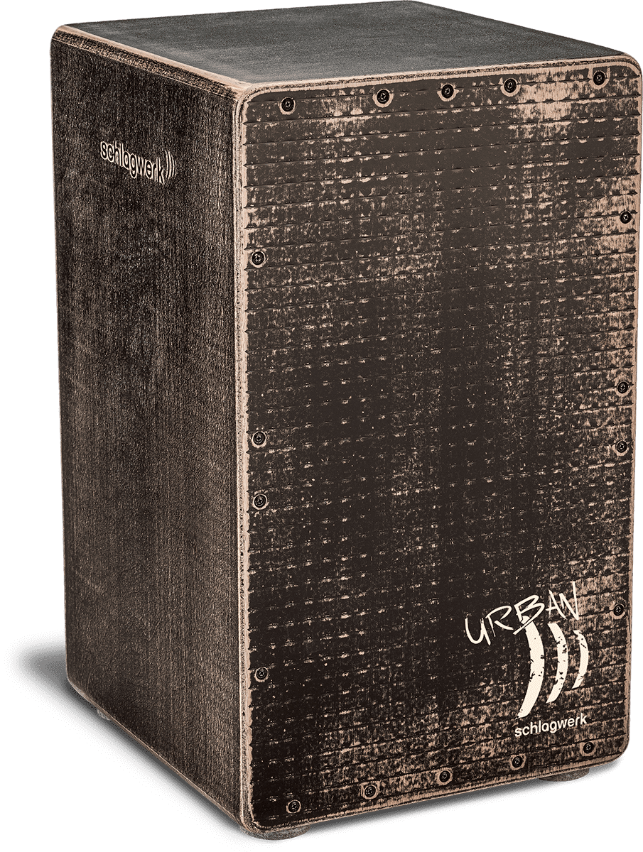 Schlagwerk S-CP5230 - CAJON URBAN OS GRUNGE BLACK