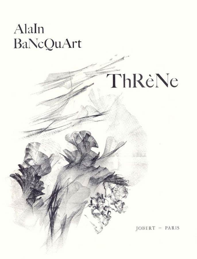 Bancquart - Thrène I (trio CRD) Po+parties - Streichtrio
