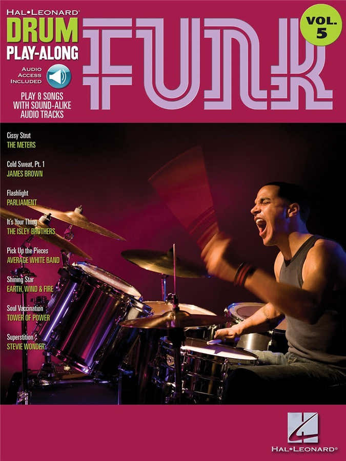 Drum Play Along Vol.05 - Funk - Schlagzeug