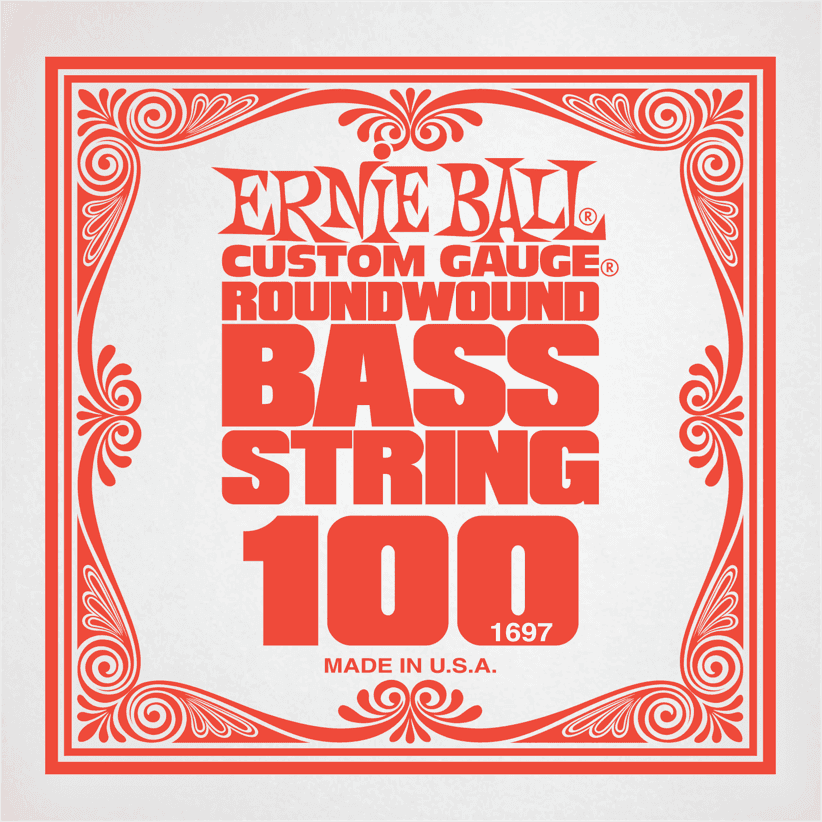 Ernie Ball .100 NICKEL WOUND ELECTRIC BASS STRING SINGLE