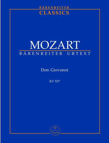 MOZART W.A. - DON GIOVANNI KV 527 - STUDIE PARTITUR
