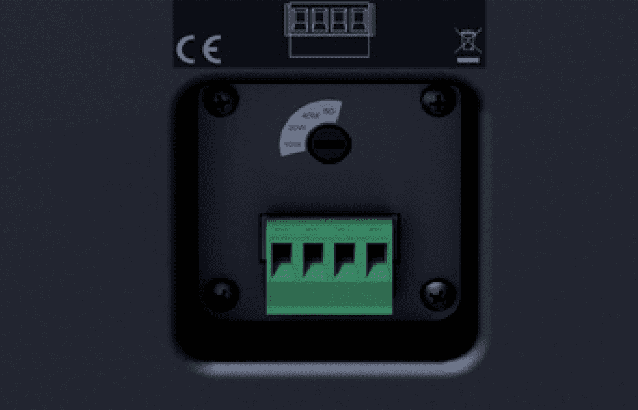 2-Wege 5" - 50w/8O-100v - Weiß