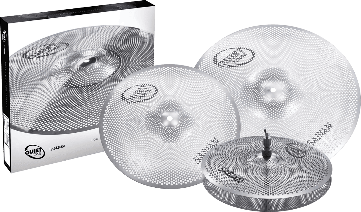 QTPC502 - QUIET TONE SILENT BEKKEN SET 13 - 14 - 18"