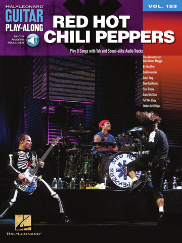 GUITAR PLAY ALONG VOLUME 153 - RED HOT CHILI PEPPERS + AUDIO TRACKS - GUITAR