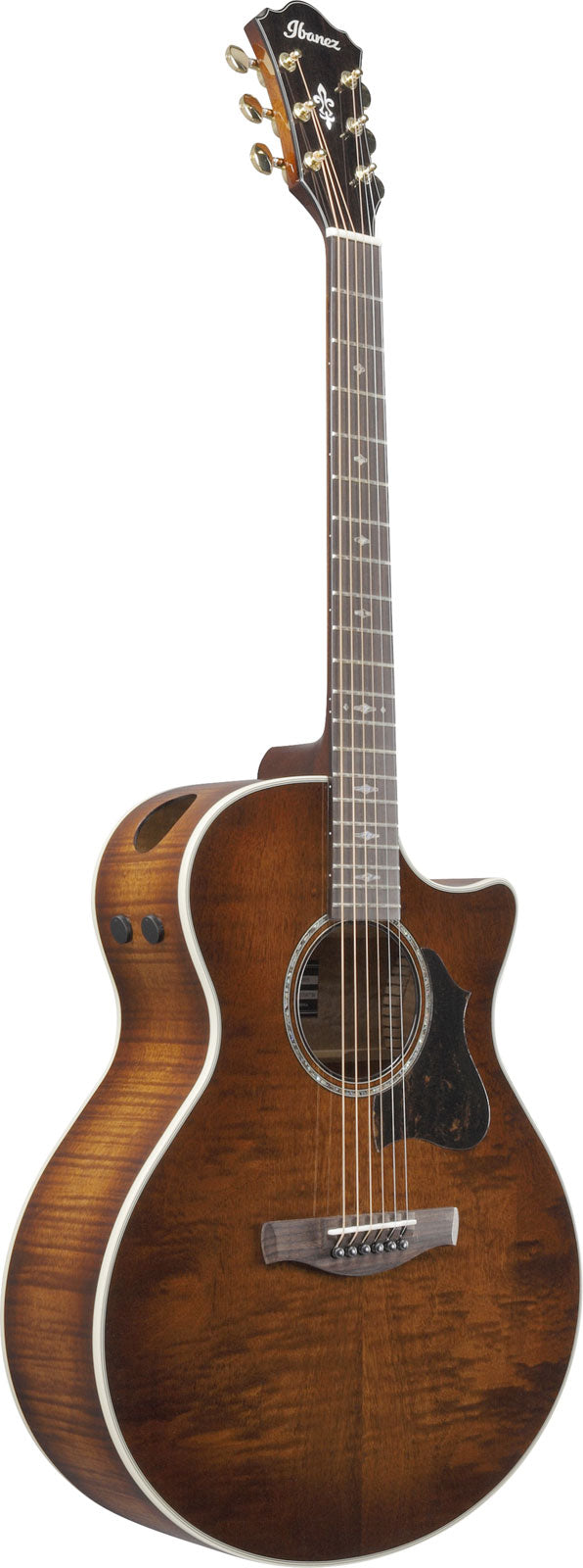 AE340FMH-mhs Mahagoni-Sunburst