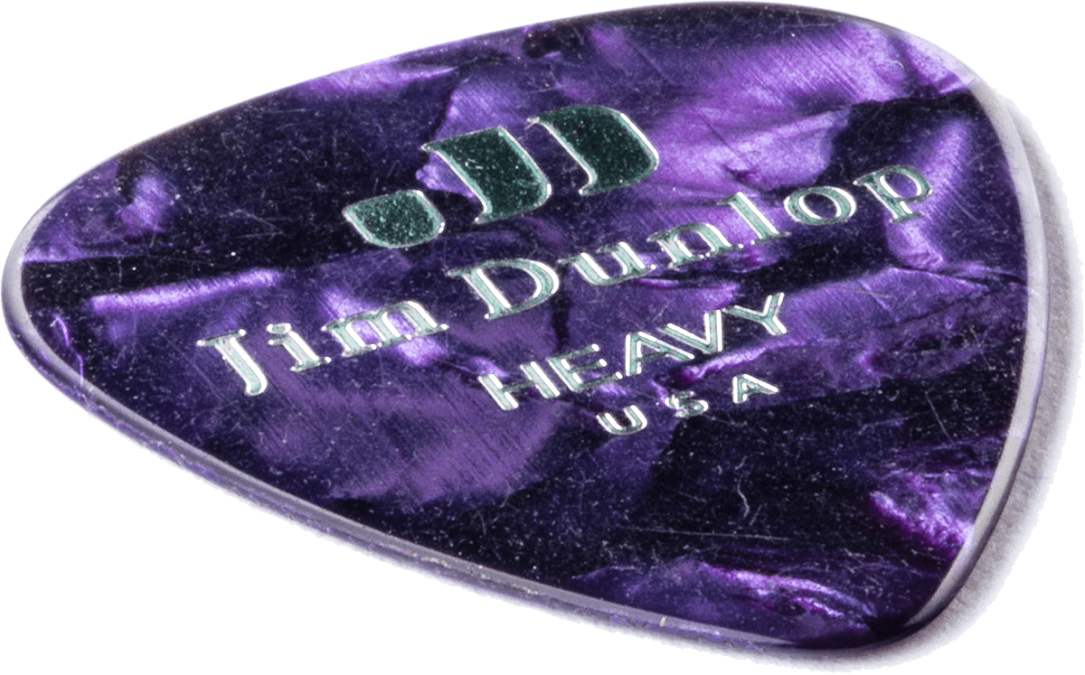 12 x Schweres Zelluloid Violett Perloid