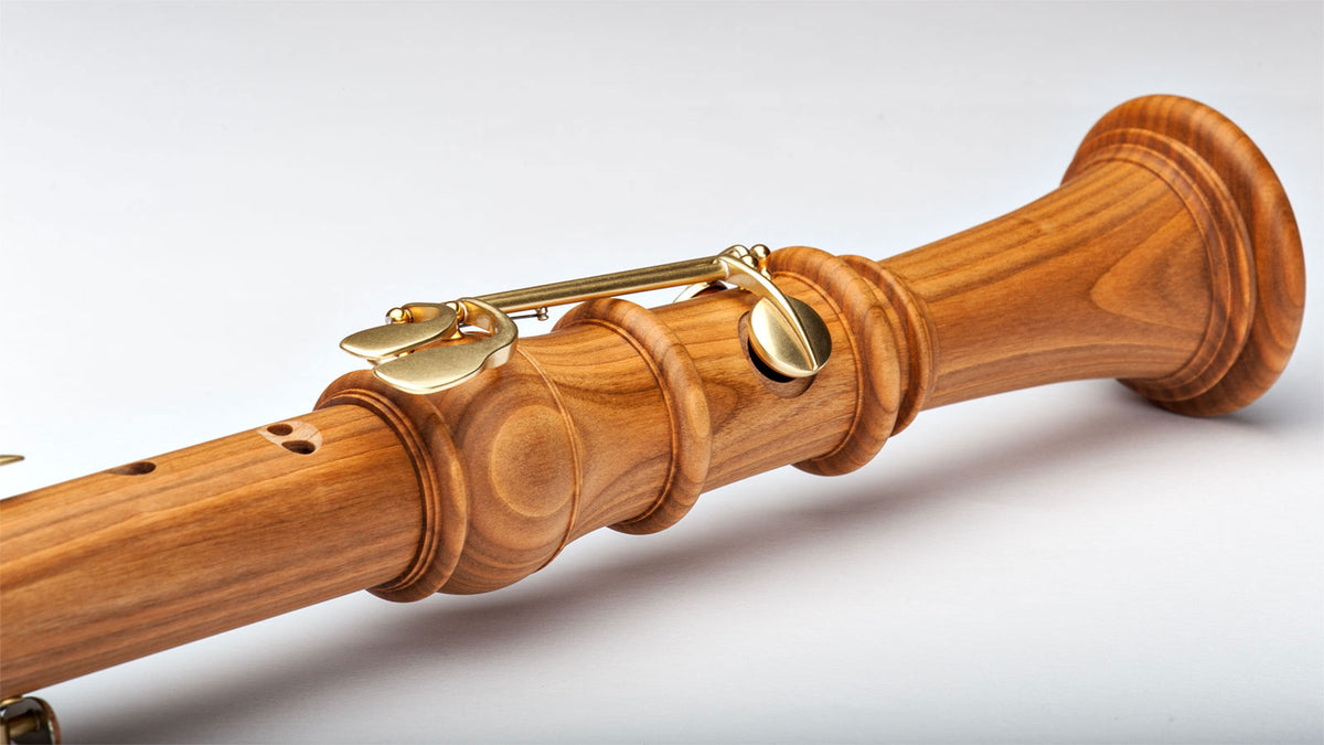 Denner Bass 551 - Kirschbaum (Barocke Griffweise)