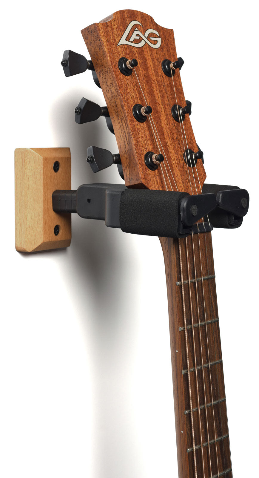GH40-LOCK Wandhalter mit Verriegelung für Gitarre
