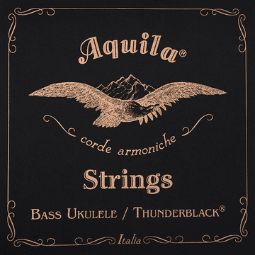 Thunderblack Saiten-Set für 5-saitige Bass-Ukulele B-EADG