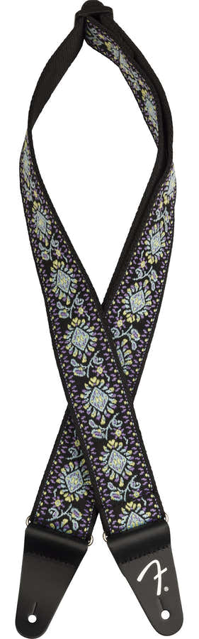 Gewebter Gurt von Pasadena Blauer Lotus 2"