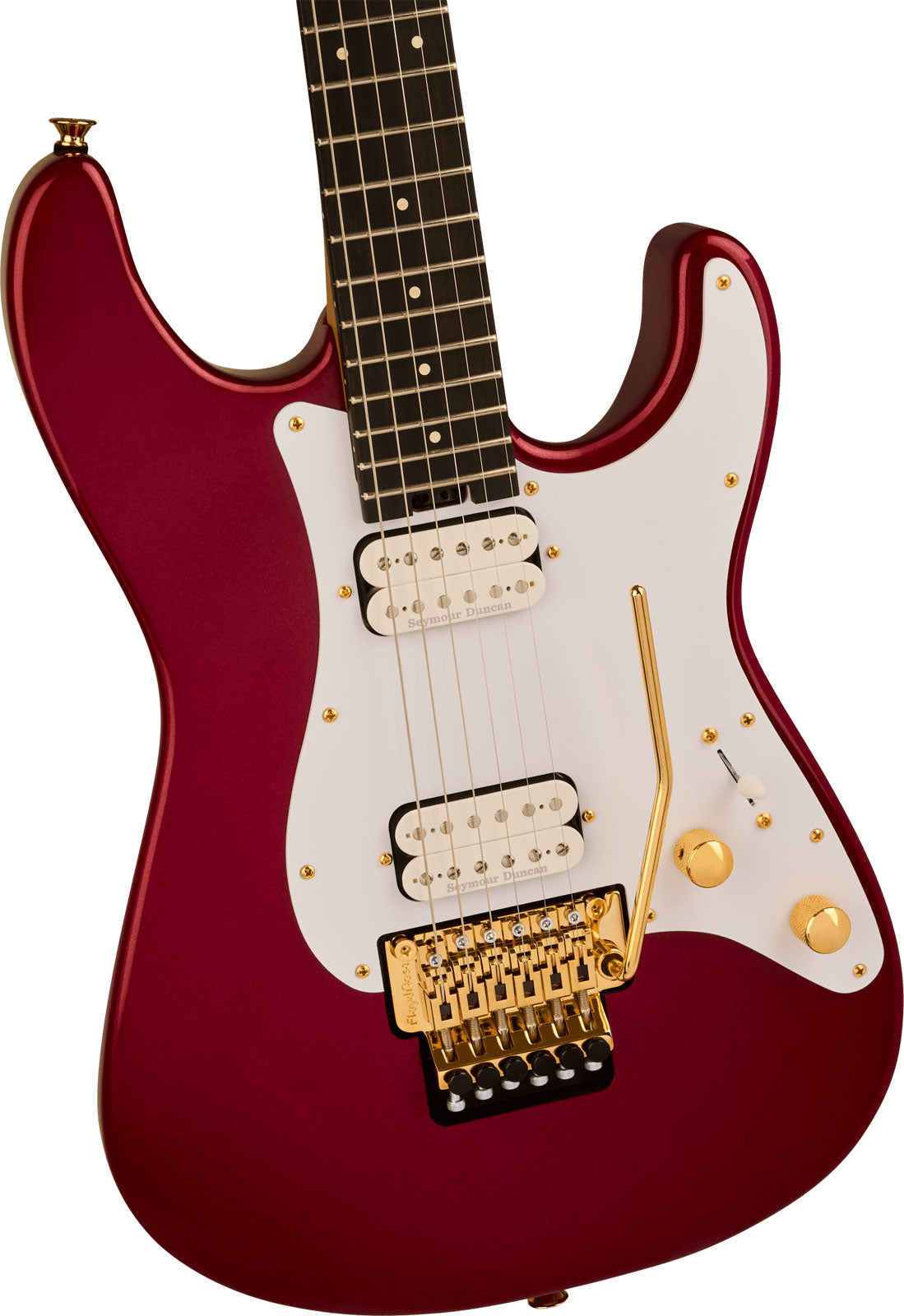 Pro-Mod Plus So-Cal SC1 Style 1 HH FR EBO Candy Apple Red - BLAGER