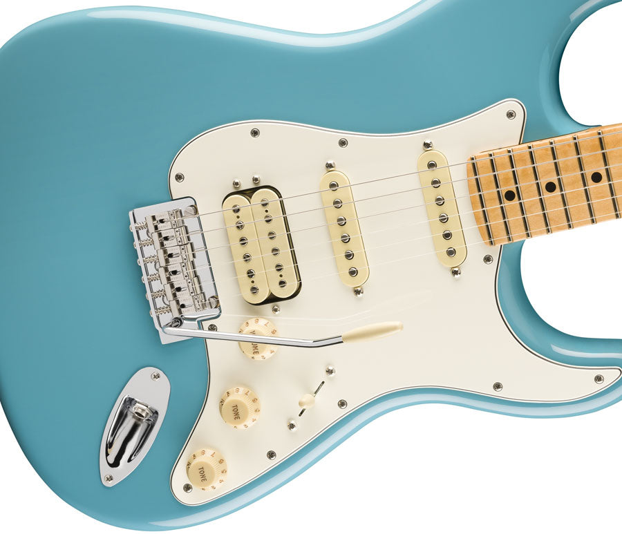 Stratocaster HSS Player II MN Aquatone-Blau